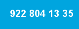 922 804 13 35